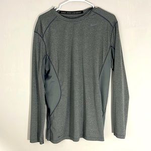 Men’s Grey Nike Pro Combat Dri-Fit
